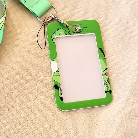 Invader ZIM Cartoon Keyfob, ID, Lanyard - Picture 5 of 5